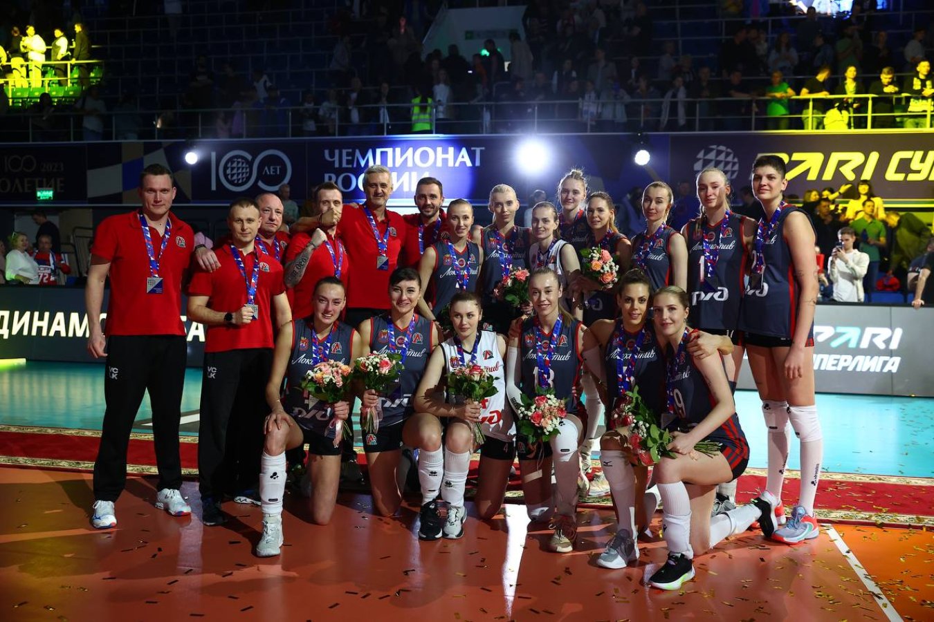 Волейбол: «Локомотив» из Калининграда завершил сезон на втором месте в Pari Суперлиге