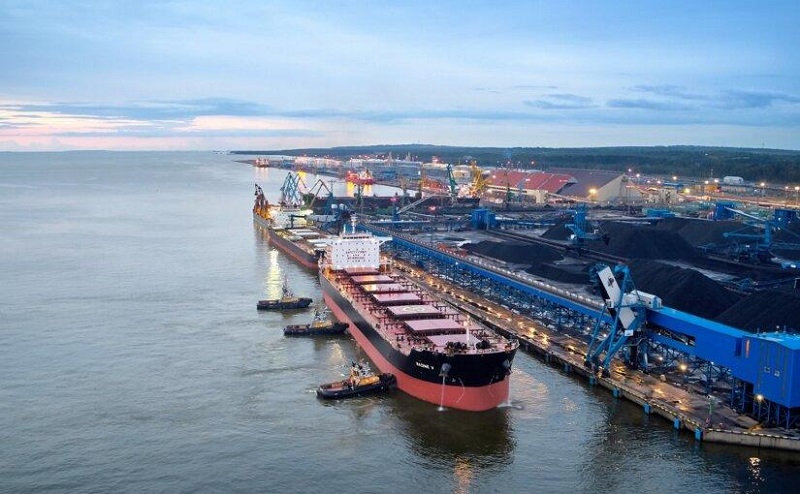 Уголь Кузбасса через порт Усть-Луга в Балтийск и далее по всей Европе