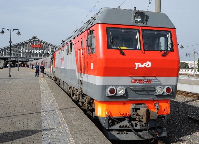 Фирменный поезд «Янтарь» в свой юбилейный рейс отправится  в обновленном составе