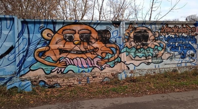 На Калининградской железной дороге пресечены попытки нанесения граффити на объекты ж/д инфраструктуры