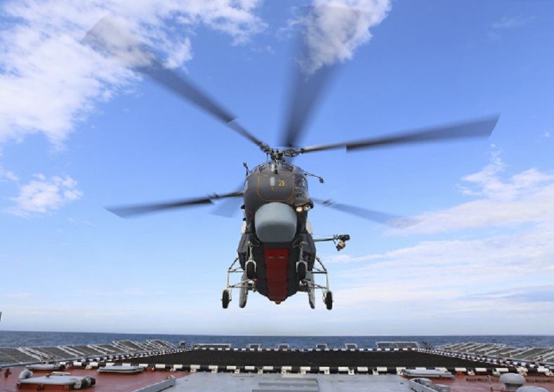 Экипажи вертолётов морской авиации Балтфлота в 2021 году совершили более 250 посадок на палубы кораблей