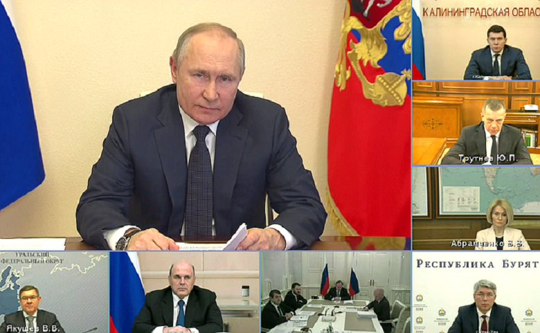 Выступление губернатора Алиханова на видеоконференции о мерах социально-экономической поддержки регионов