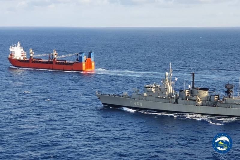 Спецназ НАТО в Средиземном море бесцеремонно высадился на российский сухогруз «Адлер»