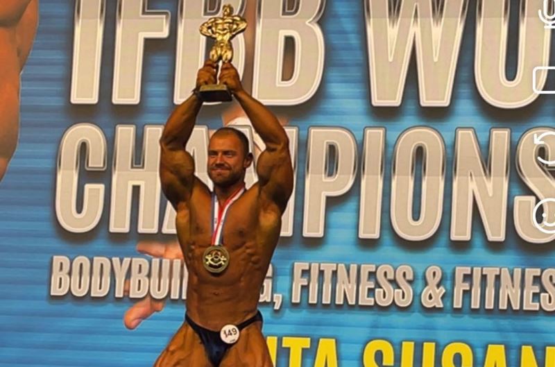 Спортсмен из Калининграда стал чемпионом мира по бодибилдингу
