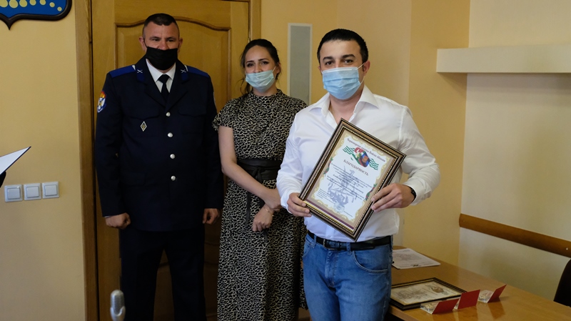 В Калининграде наградили медиков, отличившихся в Абхазии