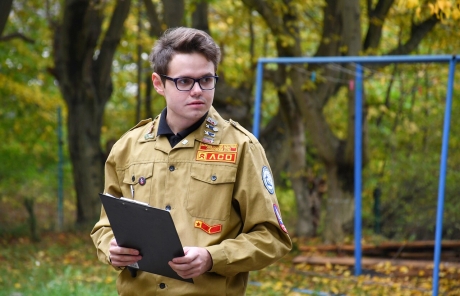 Под  Калининградом  состоялся  первый этап конкурса на лучший студенческий отряд