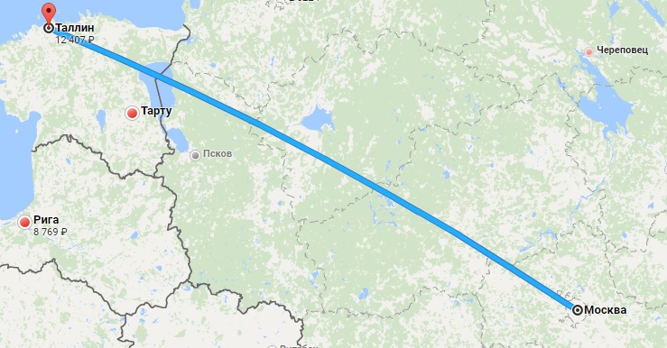 Эстония стала ближе: рейс 