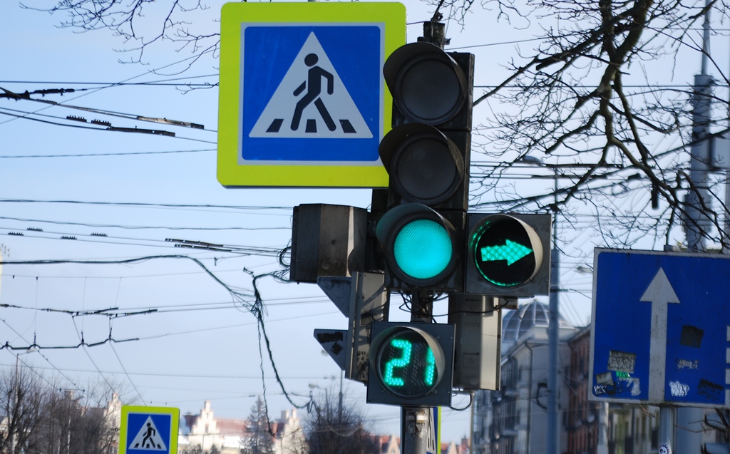 В Калининграде на неделю отключат светофоры