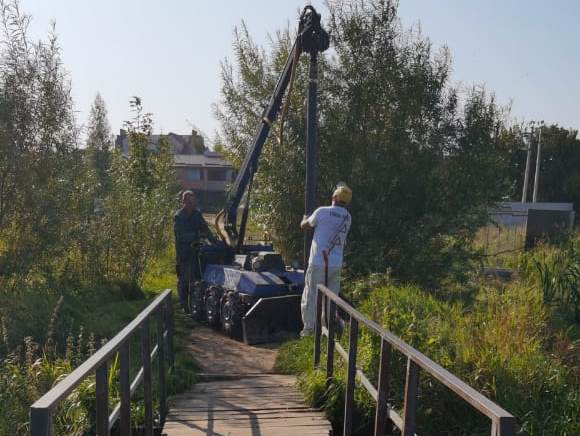 По просьбам трудящихся: под Калининградом начался ремонт моста