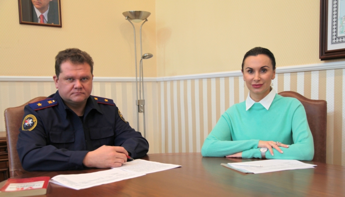 В Калининграде руководитель регионального управления СК и бизнес омбудсмен провели совместный прием граждан