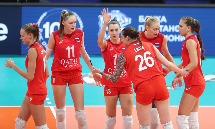 Калининградские волейболистки не спасли сборную России от поражения на чемпионате Европы
