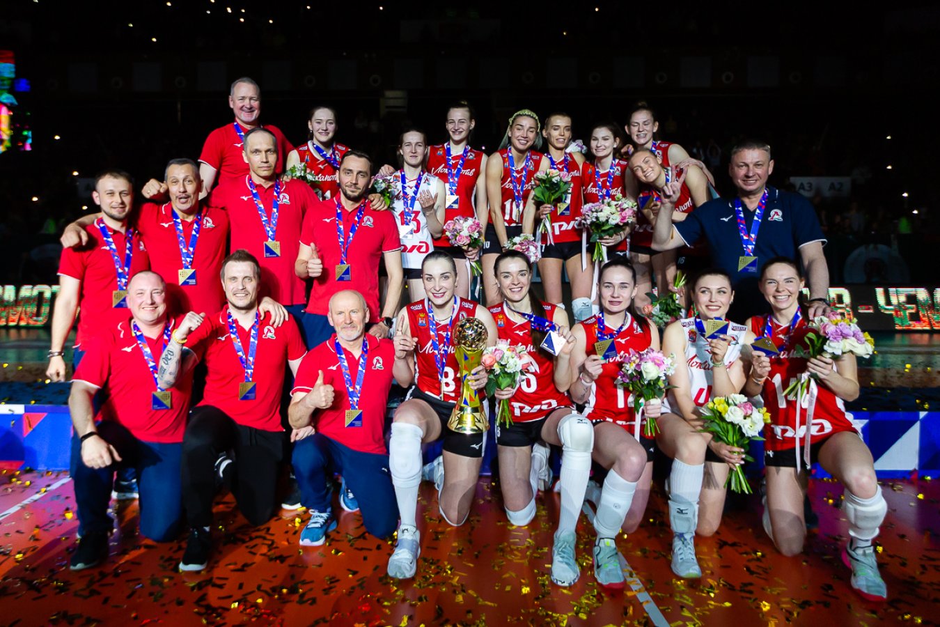 Волейбол: калининградский «Локомотив» выиграл золотые медали российской Суперлиги Paribet!