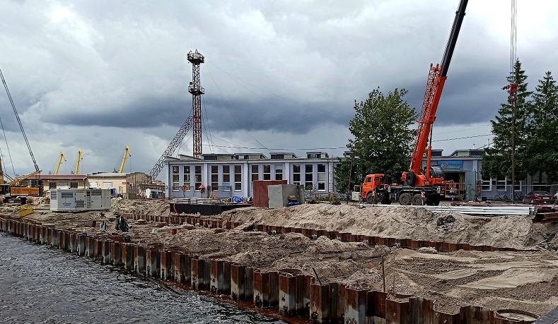 На ПСЗ «Янтарь» скоро начнутся работы по реконструкции заводских набережных