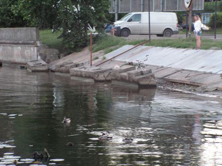 В Калининграде разводят мосты: Судоходная Преголя работает