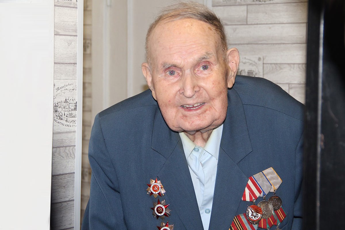В Калининграде Ветеран Великой Отечественной войны отметил вековой юбилей