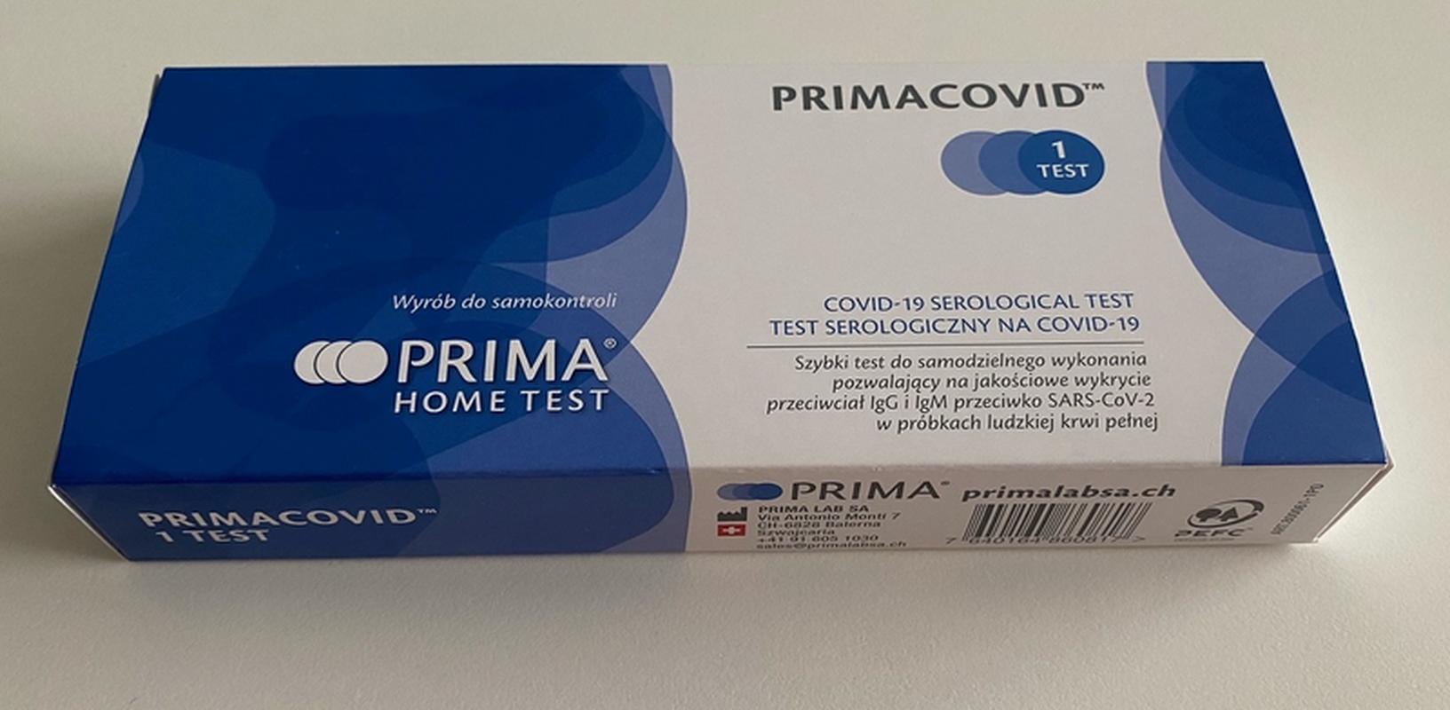 Сеть Biedronka первой в Польше начинает продавать тесты на антитела COVID-19