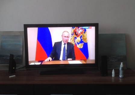 Путин выступит с обращением