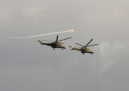 В Калининградской области проходят учения вертолетчиков