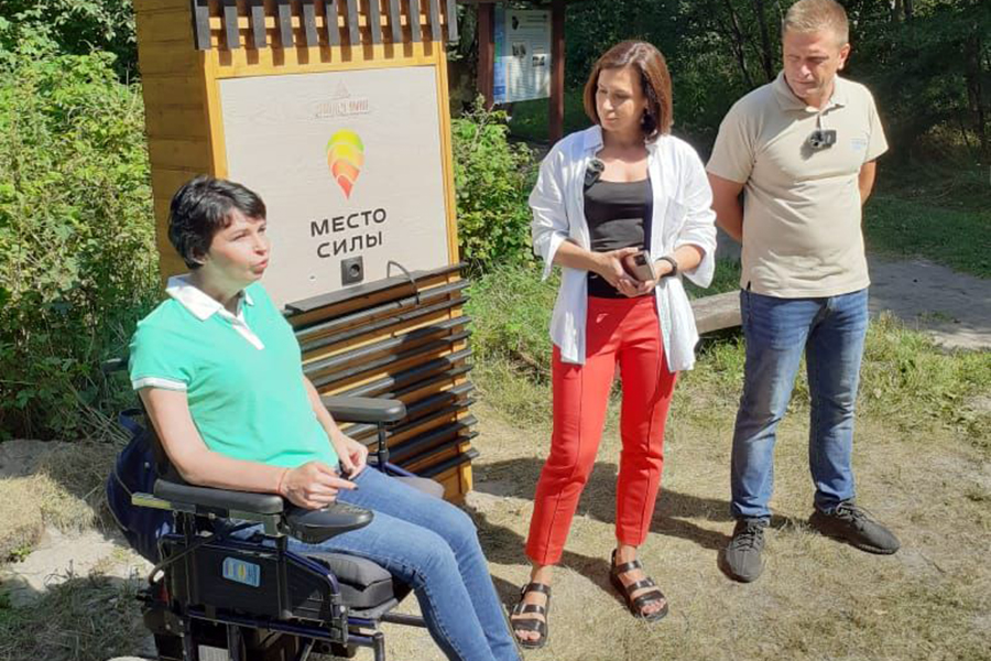 В Калининградской области появилась станция для подзарядки электрических инвалидных колясок