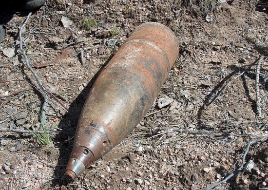 Сапёры обезвредили в Калининградской области четыре крупнокалиберных боеприпаса времён войны