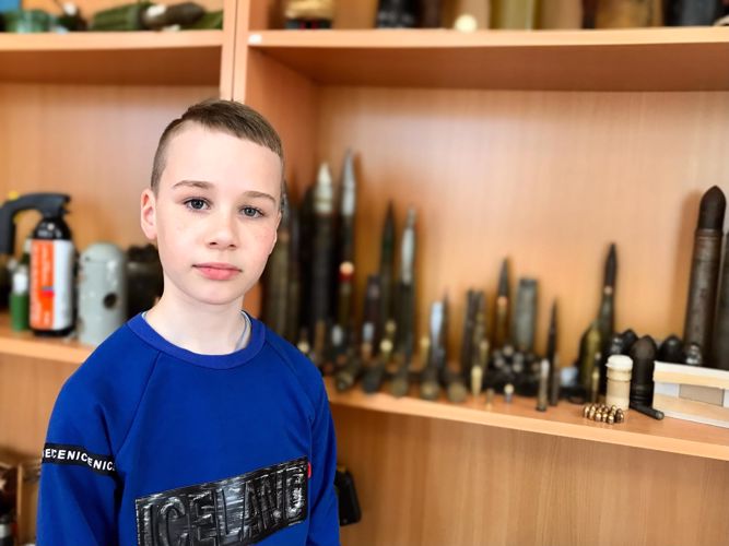 В Калининграде росгвардейцы исполнили мечту девятилетнего пацана