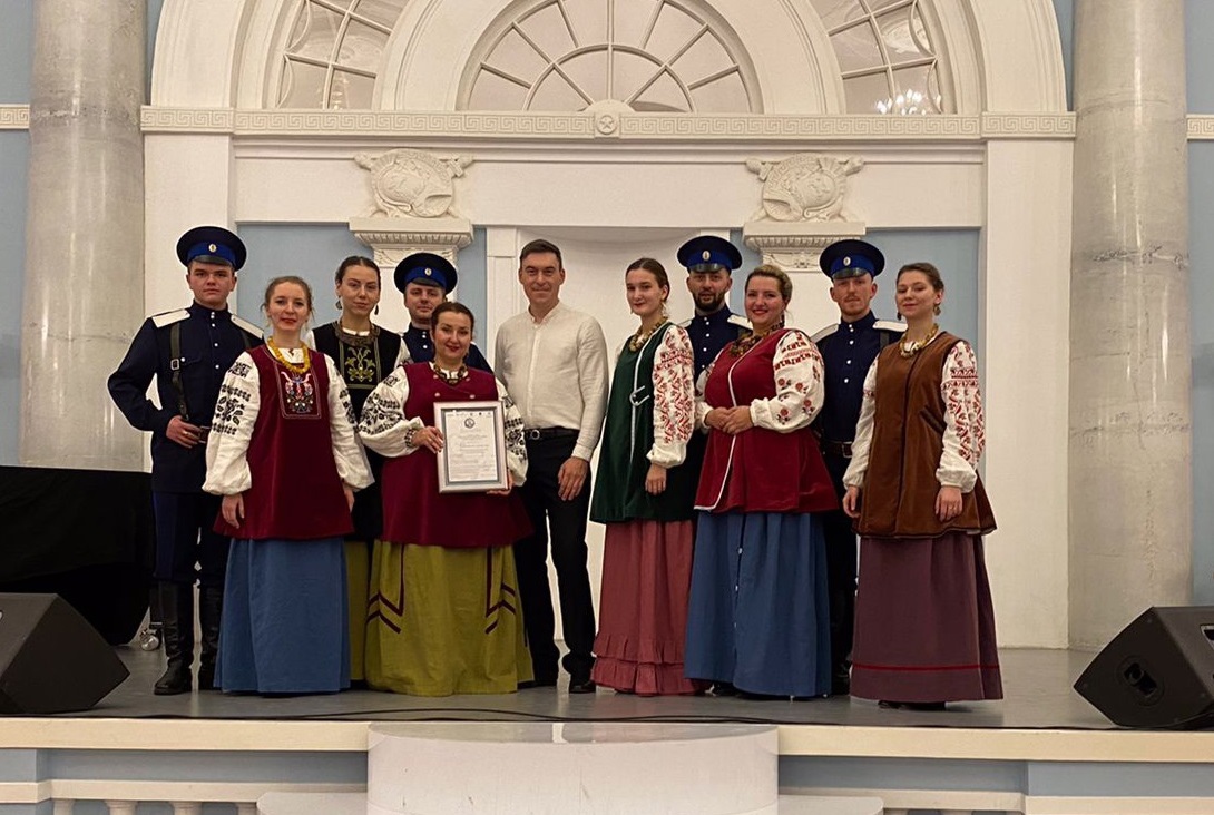 «Балтийский казачий хор» из Калининграда стал лауреатом 1 во Всероссийском фольклорном конкурсе