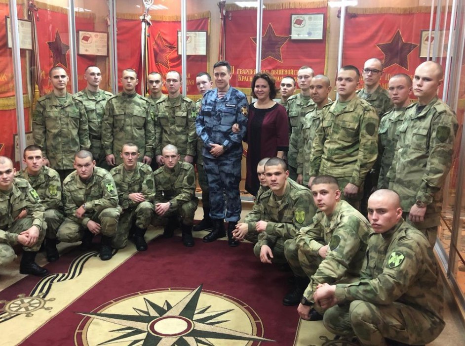 В Калининградской области представителям силовых структур провели серию героико-патриотических встреч