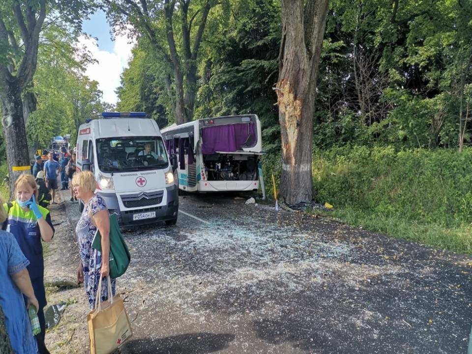 Следователи возбудили уголовное дело по факту ДТП с автобусом под Калининградом