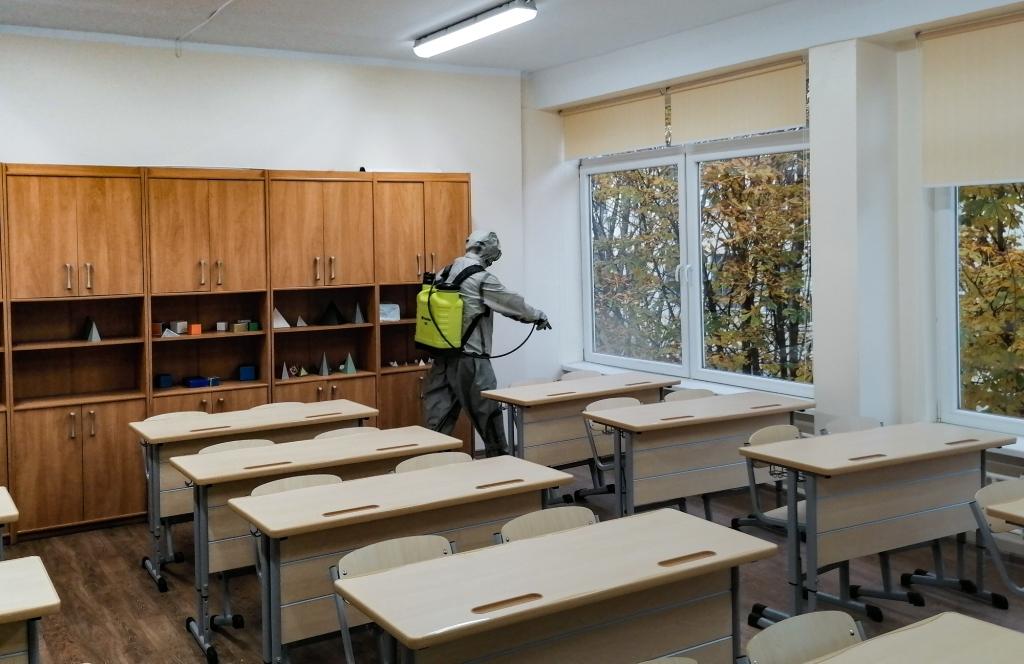 Операция «Дезинфекция»: В Калининградской области проводят обработку объектов образования
