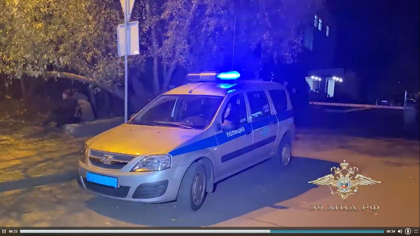 Задержаны трое калининградцев, расстрелявших автомобиль на улице Генерала Павлова