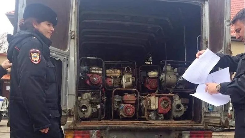В Калининграде уничтожат оборудование для нелегальной добычи янтаря