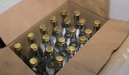 В Калининграде мужчина украл 25 бутылок водки