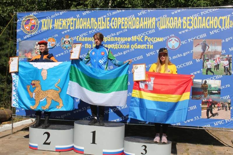 Калининградцы стали третьими на соревнованиях «Школа безопасности»