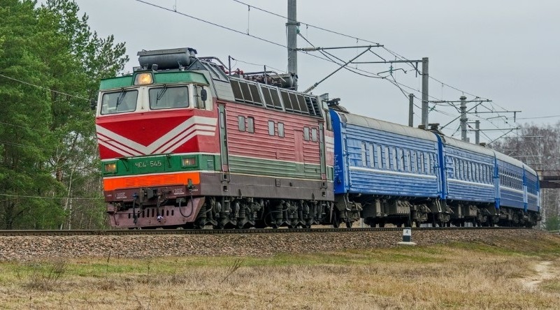 Почин с поездом из Минска в Симферополь