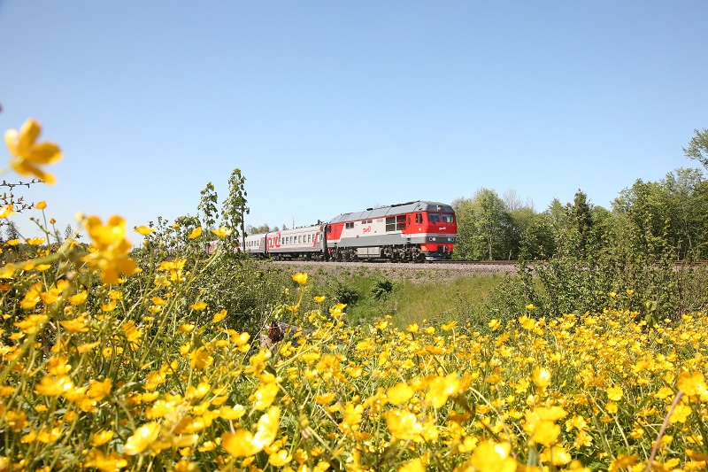 В составе поезда Калининград-Адлер вновь начинает курсировать прицепной вагон до Анапы