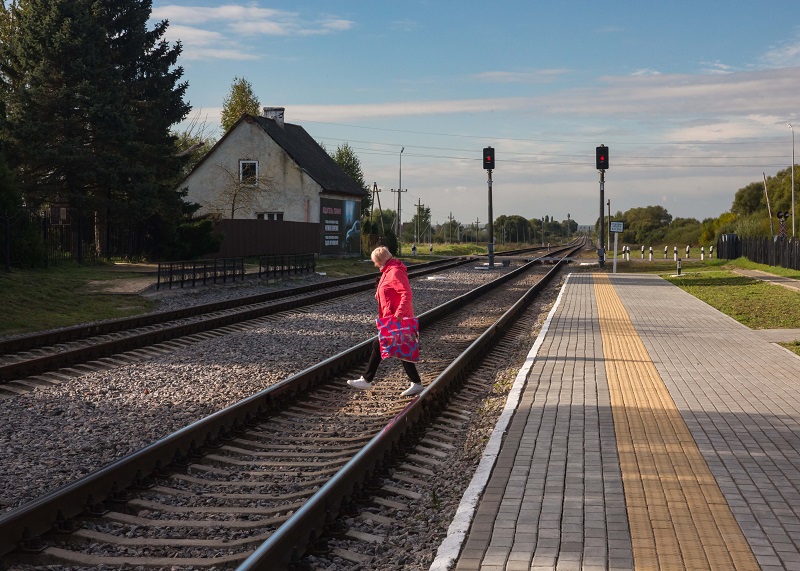 С начала года калининградские поезда 20 раз экстренно тормозили из-за нахождения людей на железнодорожных путях