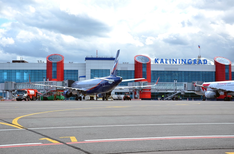 В аэропорту Калининград введен режим «открытое небо»