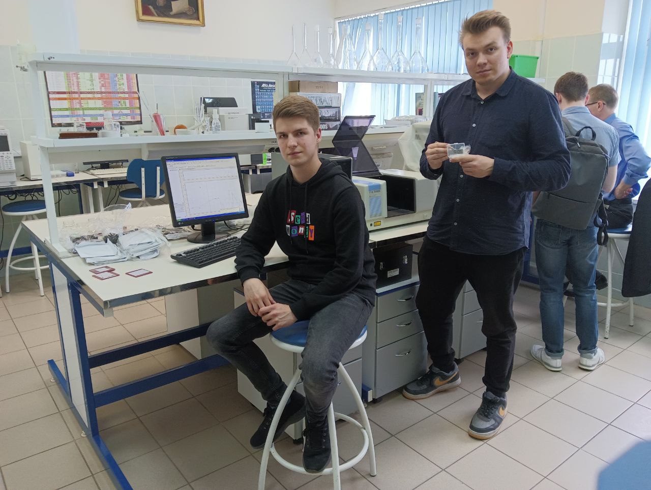 Молодые ученые из Калининграда провели исследования на базе Вятского госуниверситета