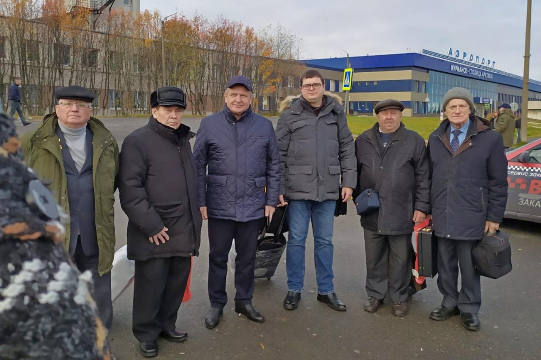 Делегация Московского комитета ветеранов войны прибыла в Мурманскую область
