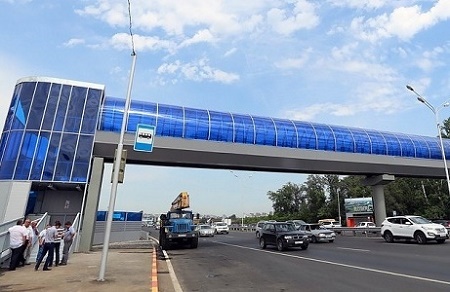 На трассе А-229 в Калининградской области построят надземный пешеходный переход и новые линии освещения