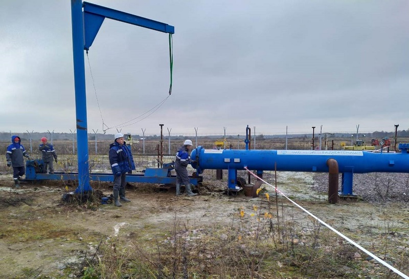 В посёлке Черепаново началась диагностика газопровода высокого давления