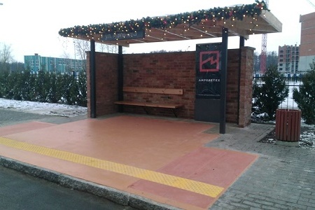 Чтобы ноги не мёрзли: в курортном Зеленоградске открылась первая в стране автобусная остановка с подогревом