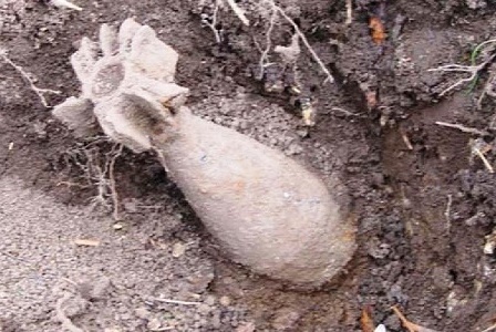 В Калининградской области снова обнаружены мина и снаряд времён ВОВ