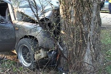 В Славском городском округе горе водитель попал в ДТП на угнанном автомобиле