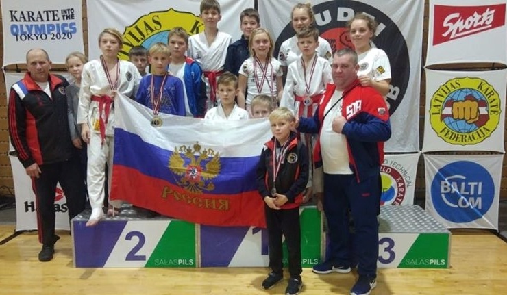 Благодаря помощи предприятия «К-Поташ Сервис» юные каратисты ДЮСШ Багратионовска выступили на соревнованиях в Риге