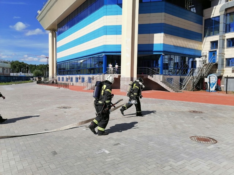 В Калининграде «эвакуировали» ДС «Янтарный»