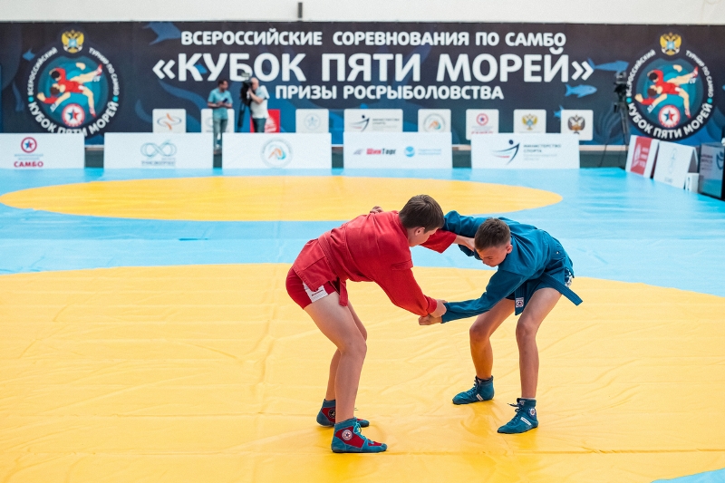 В Калининграде впервые состоялись всероссийские соревнования по самбо «Кубок пяти морей»