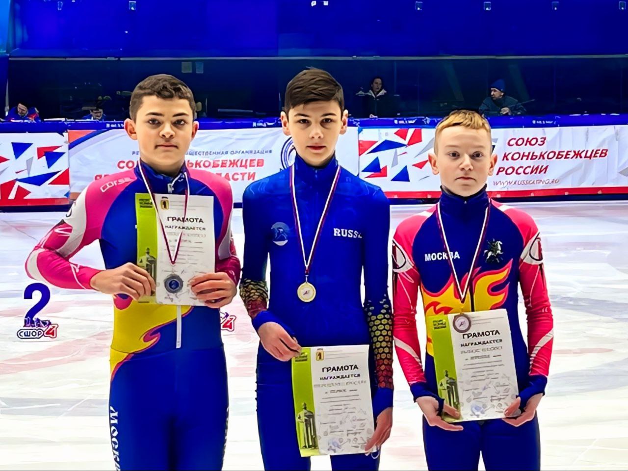 Знай наших: конькобежцы из Калининграда завоевали пять комплектов наград межрегиональных соревнований