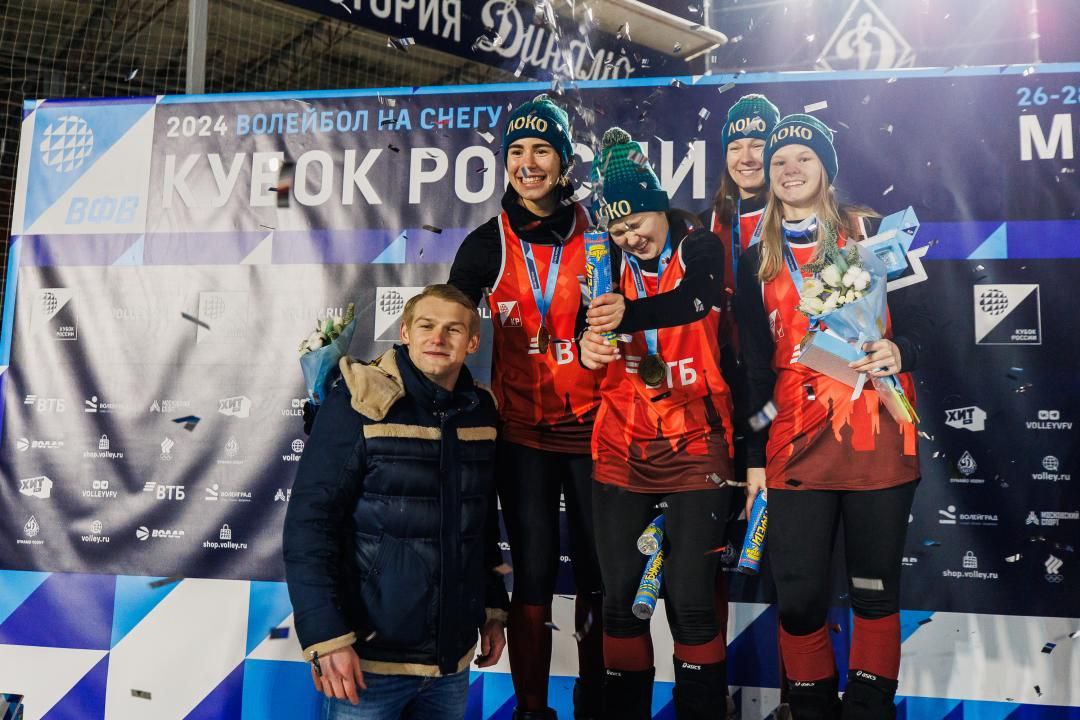 Волейболистки из Калининграда победили на первом этапе «снежного» Кубка России