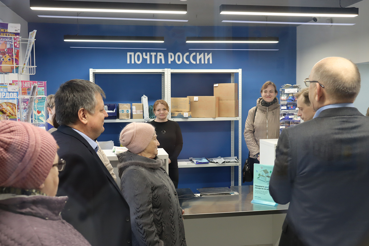 В Калининградской области после ремонта открылось почтовое отделение